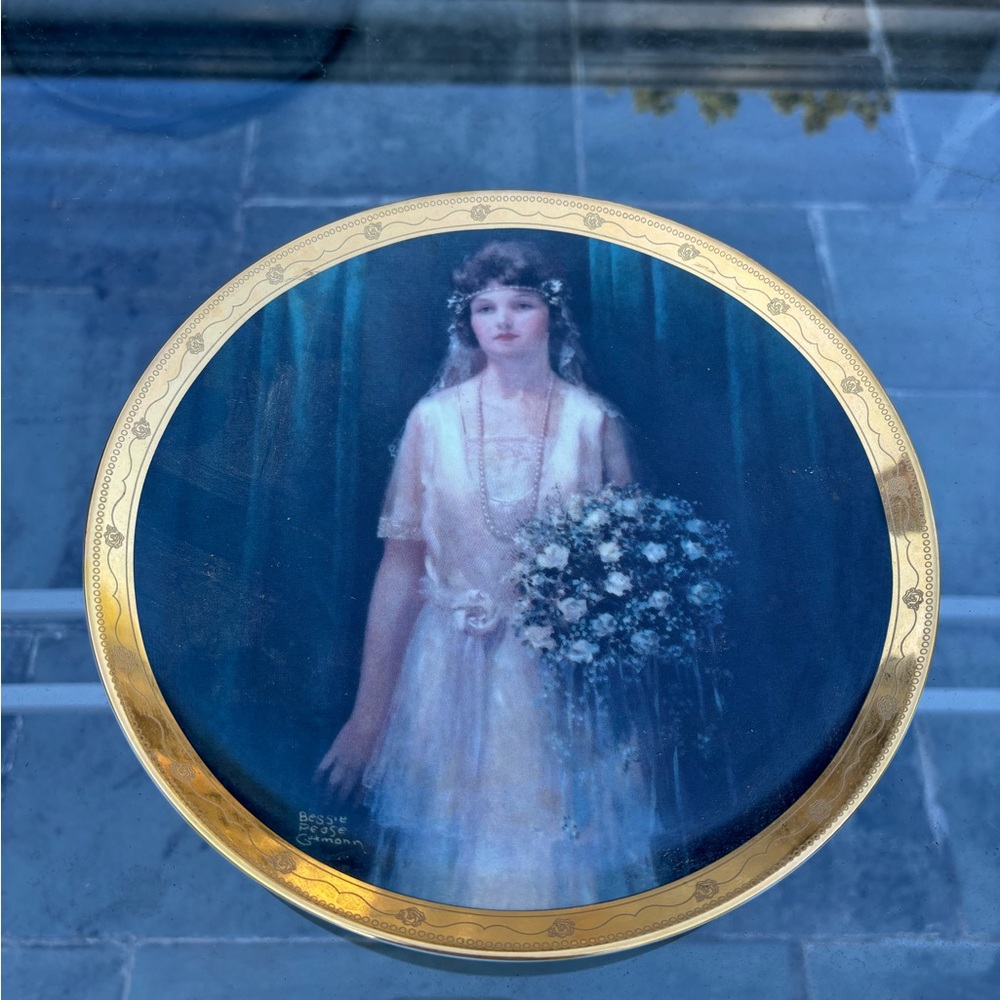 A "Special Moments" plate by Bessie Pease Gutmann Limited Edition